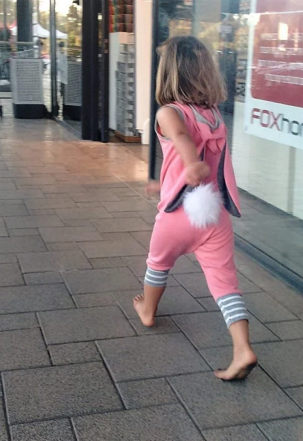 Bunny Soft Pink Romper