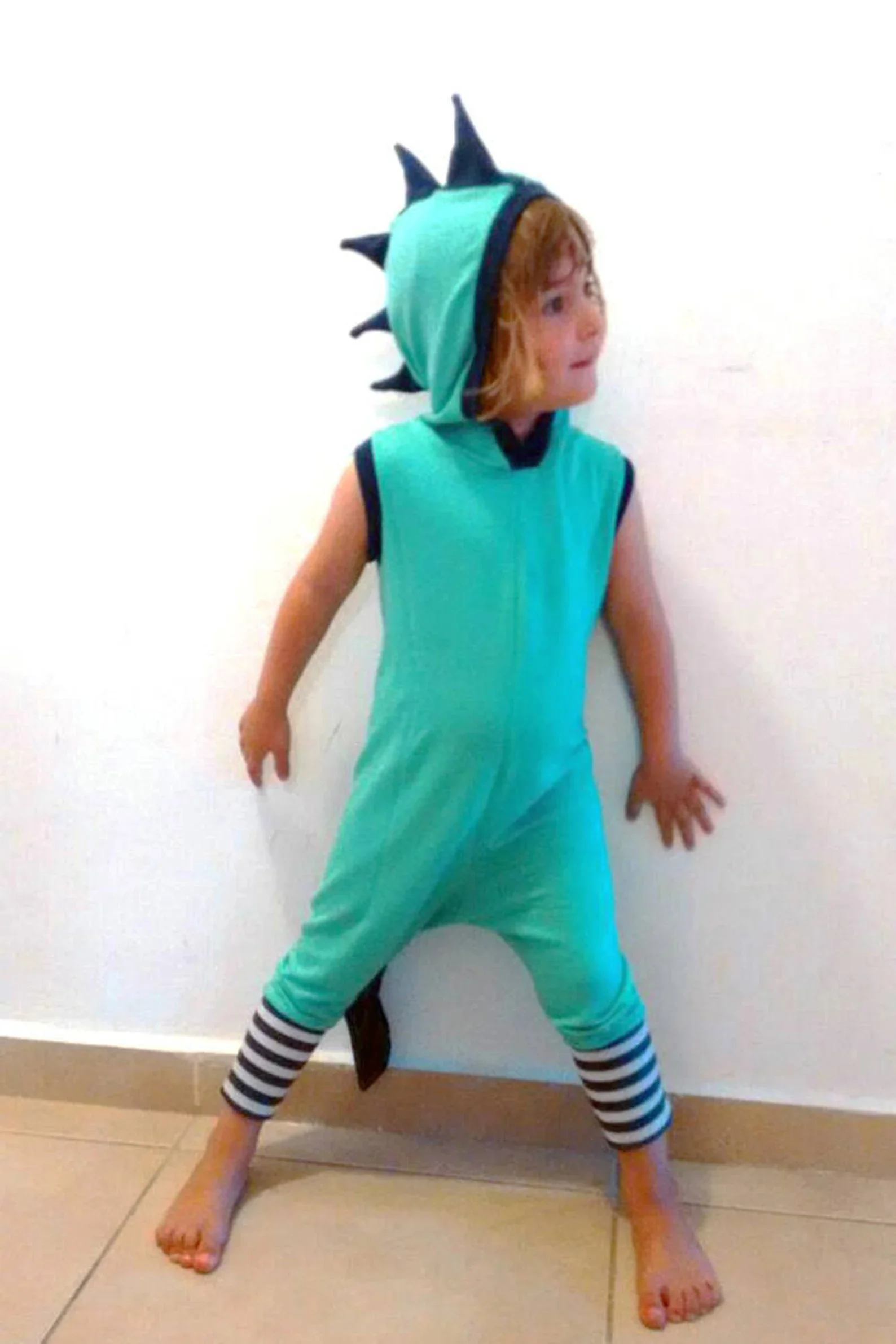 Green Blue Dragon Halloween Costume