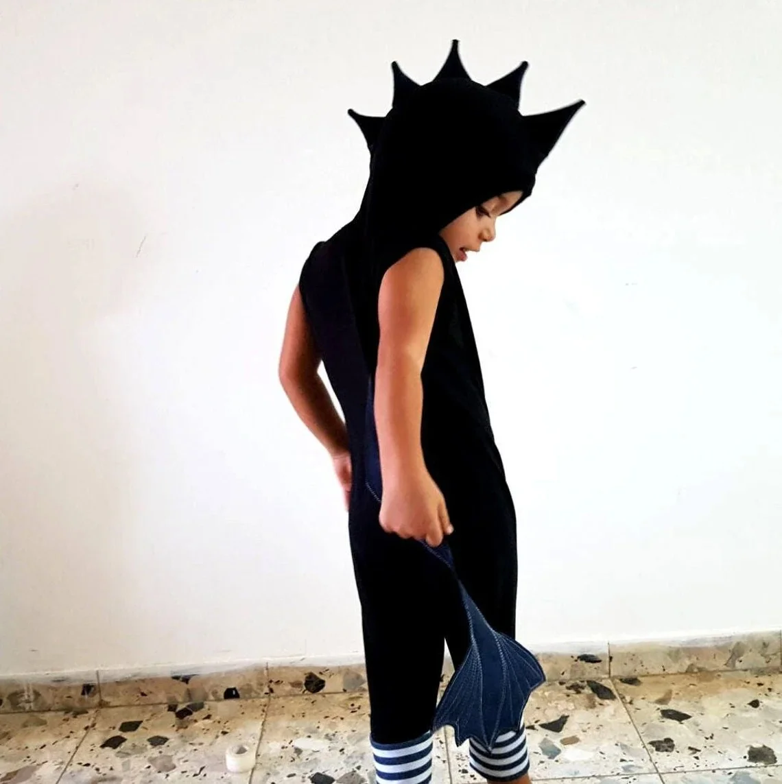 Black Dragon Halloween Costume