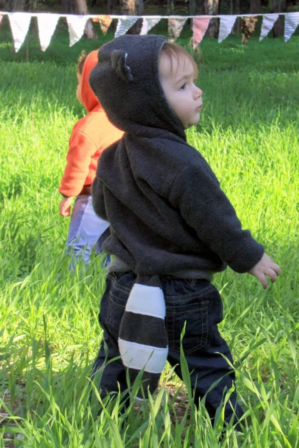 Gray Raccoon Jacket