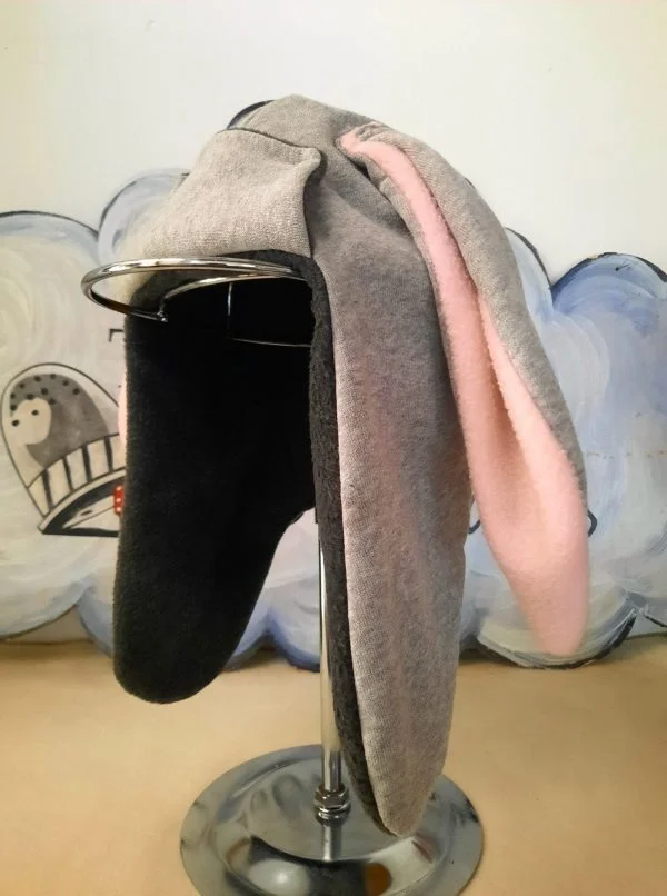 Gray Bunny Hat