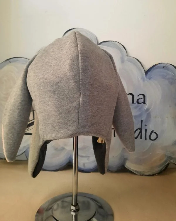Gray Bunny Hat